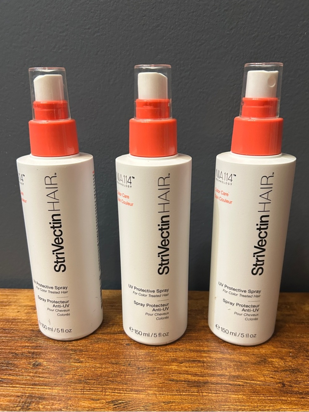 Lot of 3 StriVectin Hair UV Protective Spray Color Care 5 oz / 150 ml New